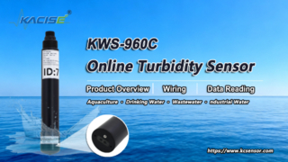 Ikhtisar Sensor Kekeruhan Online KWS-960C, Pengkabelan & Pembacaan Data
