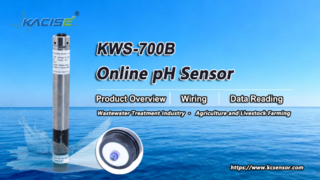 Ikhtisar Sensor Nitrogen PH Online KWS-700B, Pengkabelan & Pembacaan Data