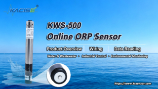 Ikhtisar Sensor ORP Online KWS-500, Pengkabelan & Pembacaan Data