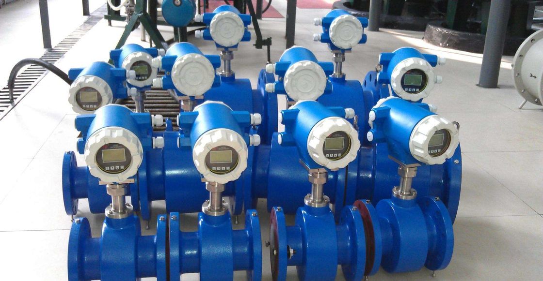 Meter Aliran Elektromagnetik Cerdas dengan IP68 Waterproof RS485 Output untuk Pengukuran Akurasi Tinggi