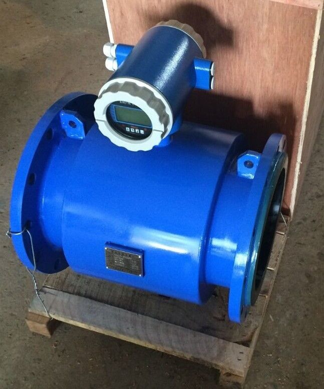 RS485 Modbus Digital Electromagnetic Flow Meter untuk cairan tahan asam alkali dengan akurasi tinggi