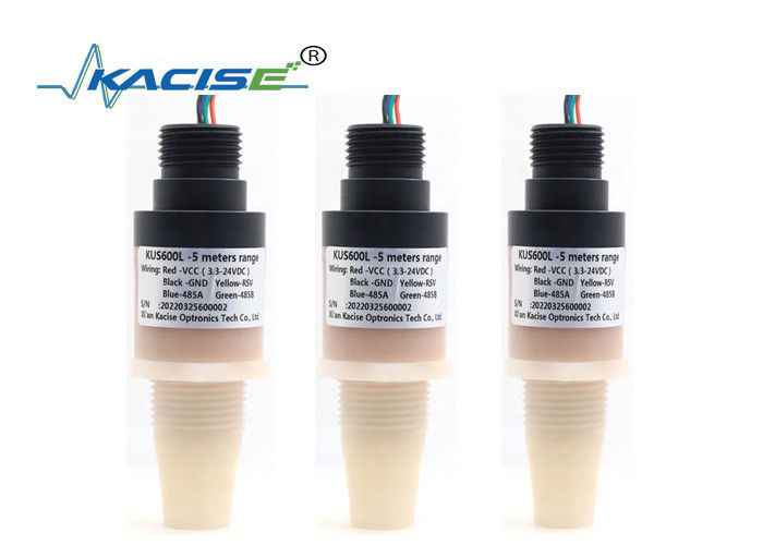 Sensor Tingkat Air Ultrasonik KUS600 dengan 3.3V Low Power RS485 Output dan Desain Waterproof IP68