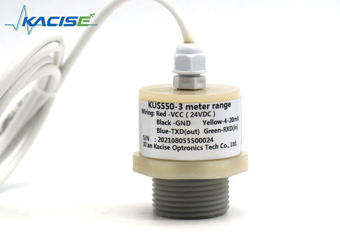 PTFE Waterproof Ultrasonic Water Level Sensor dengan RS485 Output untuk Pemantauan Kolam Limbah