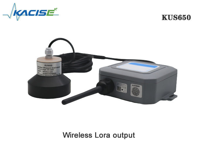 KUS650C Low Power 10m Range Wireless Ultrasonic Level Sensor dengan output 4G/Lora/GPRS/NB
