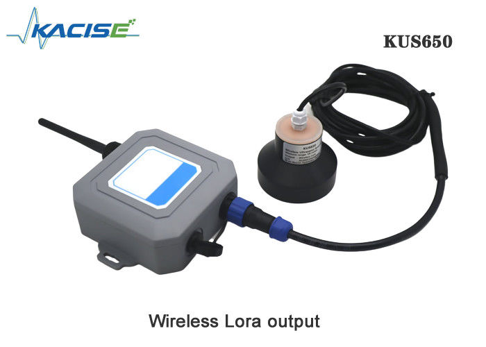 KUS650C Low Power 10m Range Wireless Ultrasonic Level Sensor dengan output 4G/Lora/GPRS/NB