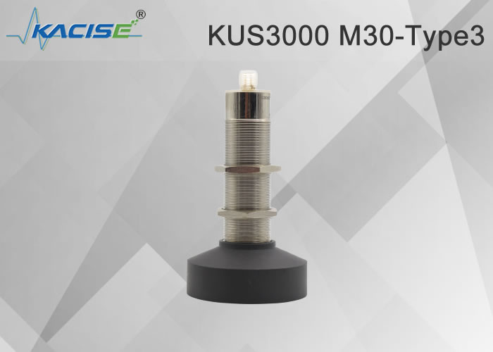KUS3000 M30-Type3 transduser tingkat ultrasonik terkecil dengan indikator dan jangkauan luas