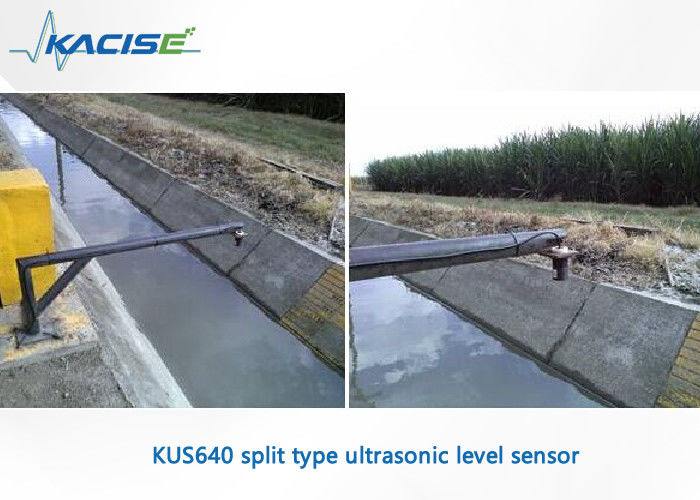 Sensor Tingkat Ultrasonik KUS640 dengan Tampilan untuk Pengukuran Cairan dan Padat Berkelanjutan Dengan Perlindungan IP65 RS485 Output dan 1m ~ 50m Range