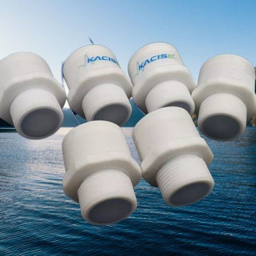 Sensor Level Ultrasonik Jangkauan 3m dengan Output RS485 dan Casing PTFE untuk Lingkungan Korosif