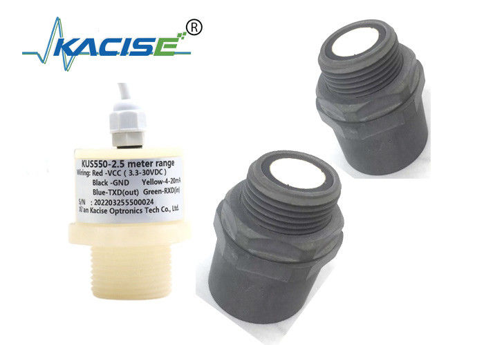 Sensor Ketinggian Air Ultrasonik Cerdas Konsumsi Daya Rendah dengan Output RS485 dan Casing PTFE untuk Kolam Limbah