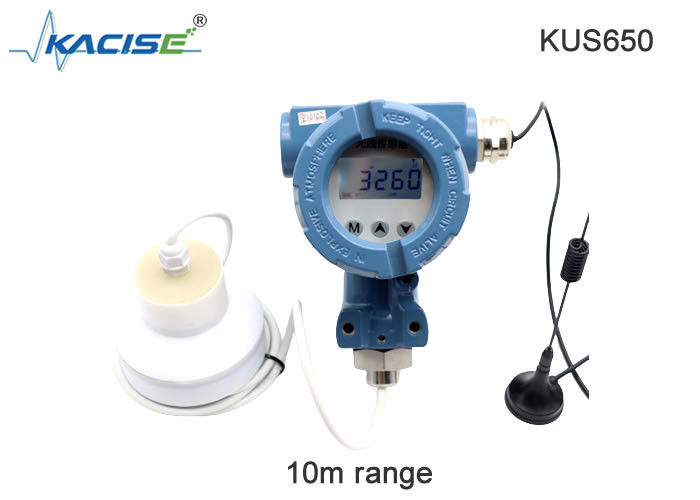 Sensor tingkat ultrasonik nirkabel dengan rentang pengukuran 12m 4G/Lora/GPRS/NB Output dan perlindungan IP68
