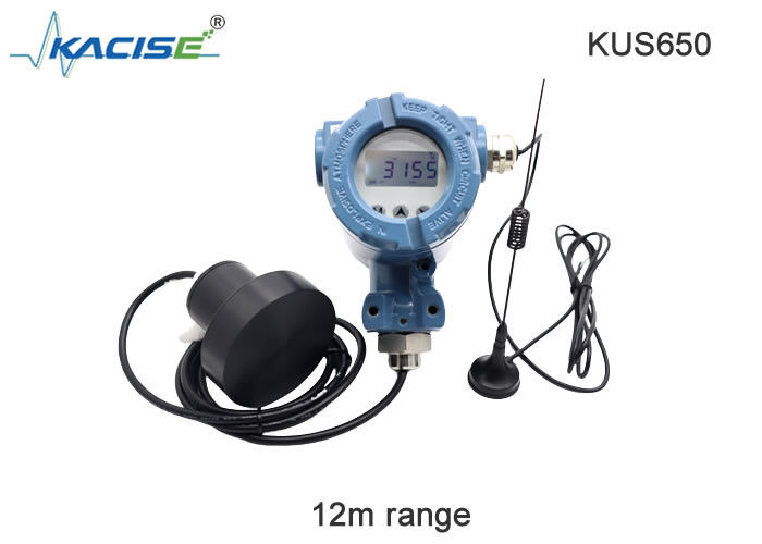 Sensor tingkat ultrasonik nirkabel dengan rentang pengukuran 12m 4G/Lora/GPRS/NB Output dan perlindungan IP68