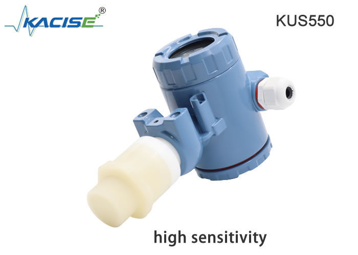 Sensor Tingkat Ultrasonik Seri KUS550 dengan Perlindungan IP68 Konsumsi Daya Rendah dan Bahan Shell PVDF