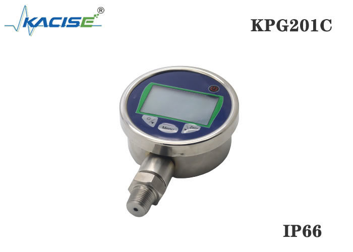 KPG201C Touch Button No Mechanical Contact Digital Pressure Gauge dengan Data Logger dan Keakuratan Tinggi 0,02%