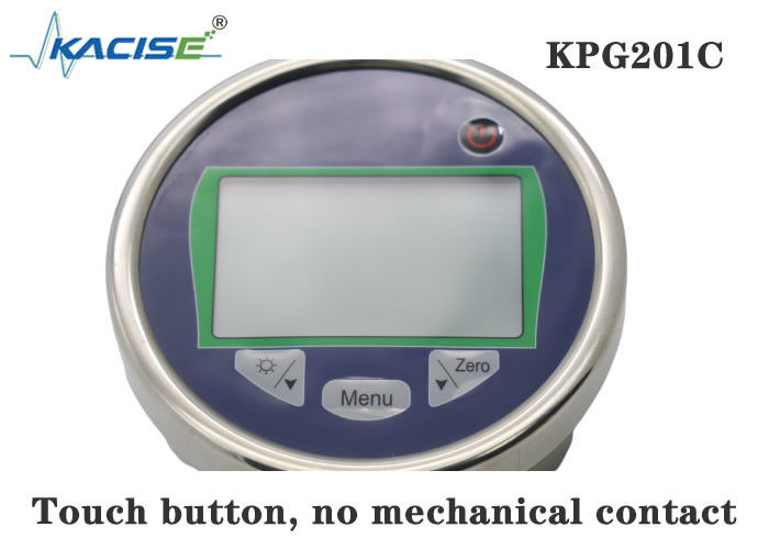 KPG201C Touch Button No Mechanical Contact Digital Pressure Gauge dengan Data Logger dan Keakuratan Tinggi 0,02%