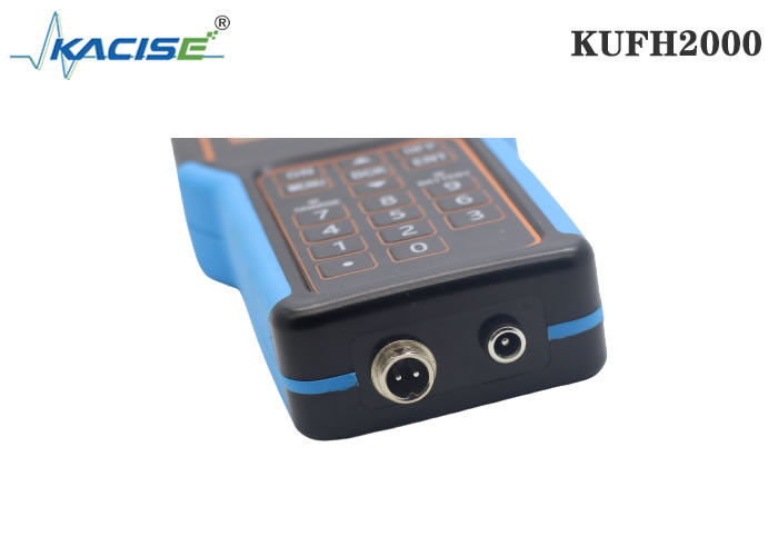 KUFH2000B Meter Aliran Ultrasonik Handheld dengan Fungsi Kartu SD untuk Pipa DN15-DN6000 dan Akurasi ± 1%