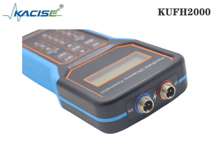 KUFH2000B Meter Aliran Ultrasonik Handheld dengan Fungsi Kartu SD untuk Pipa DN15-DN6000 dan Akurasi ± 1%