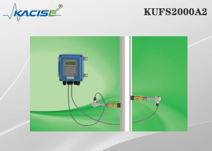 KUFS2000A2 Wall Mount Insertion Ultrasonic Flow Meter untuk Pipe DN50-DN6000 dengan Pengukuran Bidirectional dan RS485 Modbus Interface