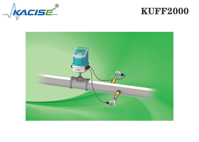 KUFF2000 Fixed Insertion Ultrasonic Flow Meter dengan akurasi ± 1% untuk Ukuran Pipa DN50-DN6000 dan Pengukuran Dua Arah