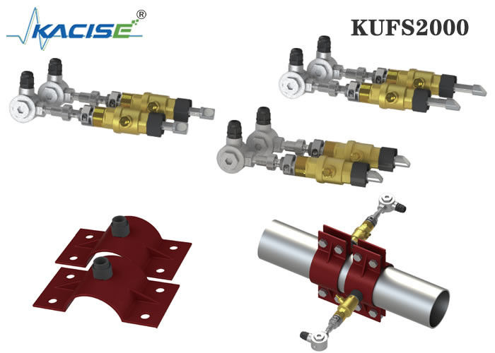 KUFS2000B Panel Mount Insertion Ultrasonic Flow Meter dengan akurasi ± 1% untuk pipa DN50-DN6000 dan RS485 Modbus Interface