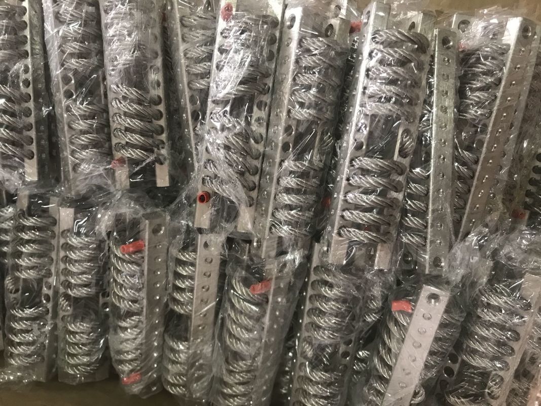 Isolator Tali Kawat Kompak Stainless Steel dengan Frekuensi Alami 7Hz-15Hz untuk Penyerapan Guncangan dan Isolasi Getaran