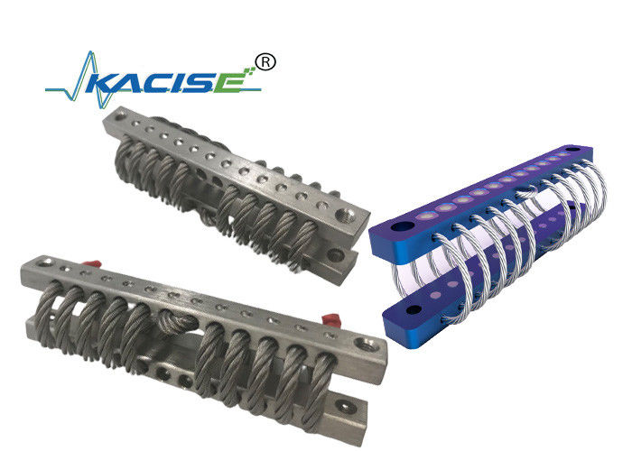 Helical stainless steel wire rope isolator dengan frekuensi 7Hz-15Hz untuk shock dan kontrol getaran