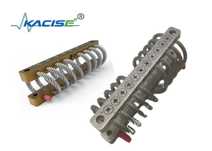 Helical stainless steel wire rope isolator dengan frekuensi 7Hz-15Hz untuk shock dan kontrol getaran