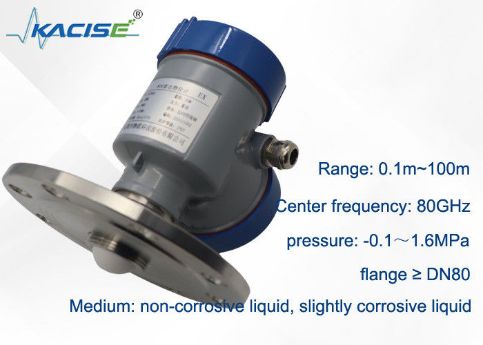 Kacise KLD802 OEM 80GHz RS485 Non Contact Radar Level Transmitter dengan Jangkauan 15m untuk Septic Tank