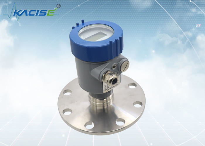 Anti korosif 80GHz FMCW Radar Level Transmitter dengan output 4-20mA untuk tangki air minyak bahan bakar diesel