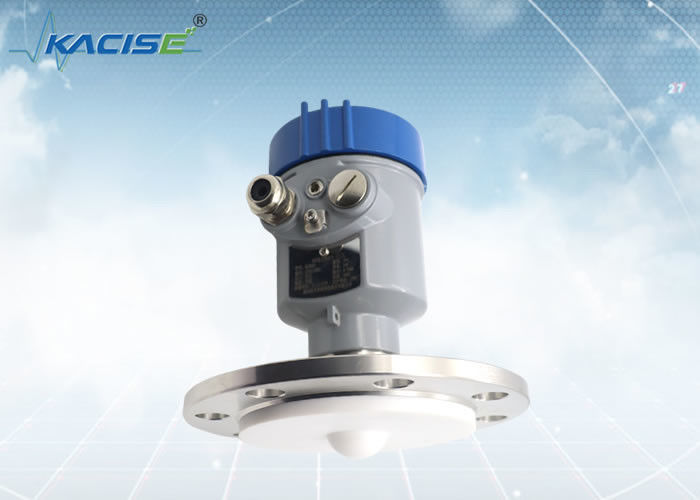Anti korosif 80GHz FMCW Radar Level Transmitter dengan output 4-20mA untuk tangki air minyak bahan bakar diesel