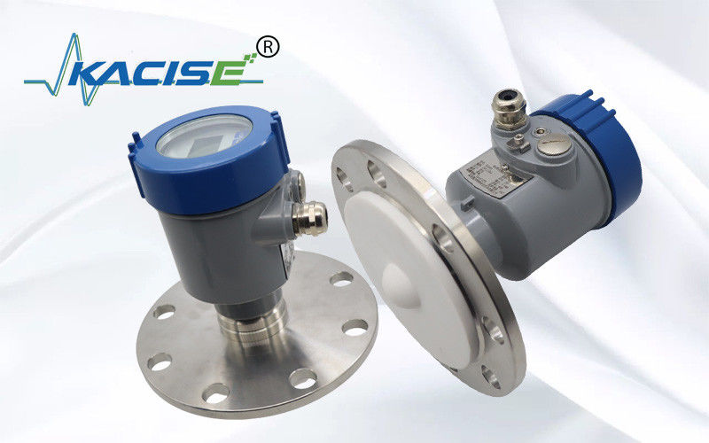 Kacise 80GHz Radar Level Transmitter dengan 100m Range dan RS485 Modbus Output untuk Limbah Korosif Kuat