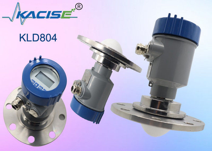 Kacise OEM 80GHz Radar Level Sensor 100m Range FMCW Radar Level Meter dengan Perlindungan dan Tampilan IP67