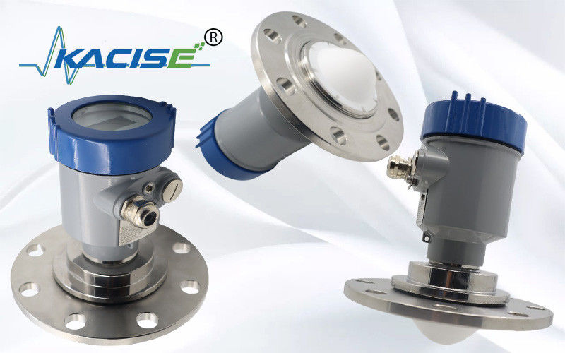 Kacise OEM 80GHz FMCW Radar Level Sensor dengan 100m Range dan Desain tahan korosi untuk Tangki Kimia