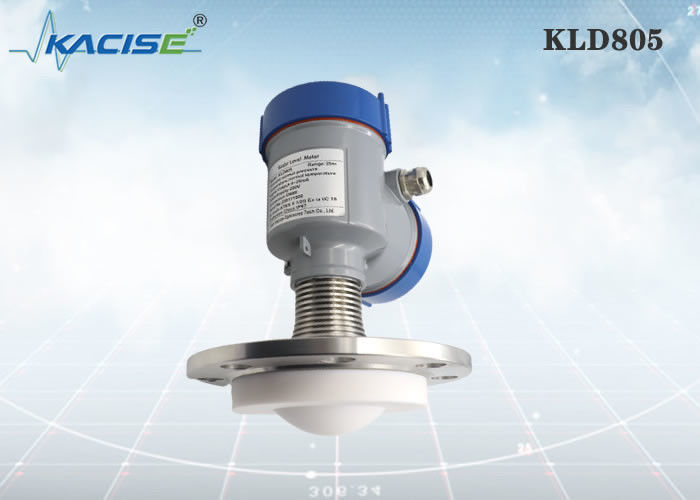 Sensor Tingkat Radar KLD805 80GHz dengan Antenna PTFE dan Perlindungan IP67 untuk Pengukuran Tingkat Cairan