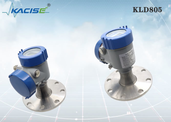 Sensor Tingkat Radar KLD805 80GHz dengan Antenna PTFE dan Perlindungan IP67 untuk Pengukuran Tingkat Cairan