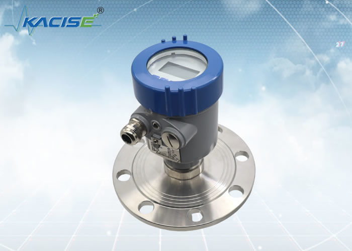 80GHz Radar Level Transmitter dengan Kompensasi Suhu dan Flang Mounting untuk Pengukuran Tingkat Air