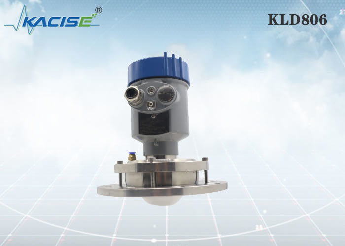 KLD806 80G FM Radar Level Sensor dengan 80GHz Frekuensi Flange Mounting dan PTFE Antenna untuk Silos Semen