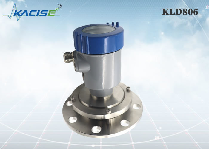 KLD806 80G FM Radar Level Sensor dengan 80GHz Frekuensi Flange Mounting dan PTFE Antenna untuk Silos Semen