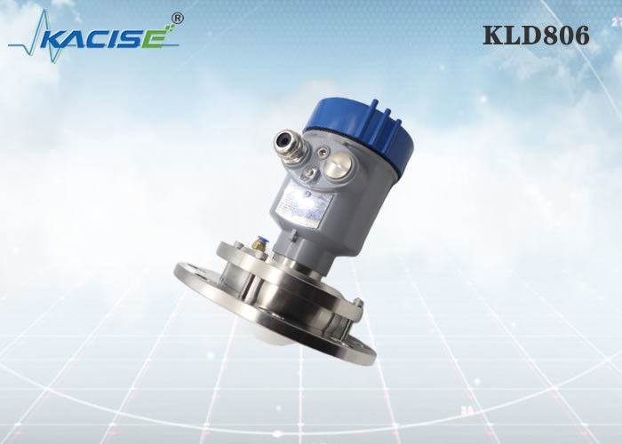 80GHz PTFE Antenna Radar Level Sensor dengan RS485 Output untuk Silo dan Process Container