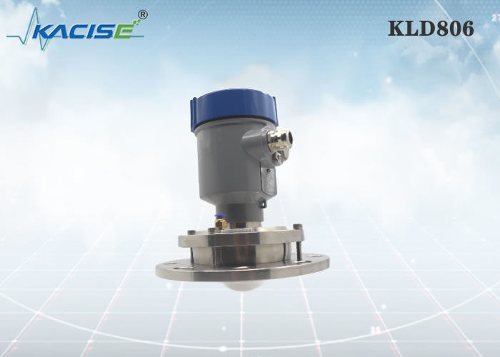 80GHz PTFE Antenna Radar Level Sensor dengan RS485 Output untuk Silo dan Process Container