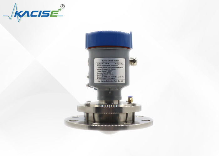 Radar level meter 80GHz dengan perlindungan IP67 dan antena PTFE untuk pengukuran presisi tinggi