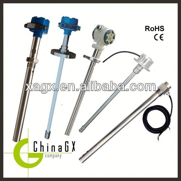 Sensor Tingkat Bahan Bakar Kapasitas 0,25% Keakuratan Tinggi dengan Resistensi Suhu -50 ~ 250 °C dan Flang Flat Mount SAE 5-Bolt untuk Pelacakan GPS