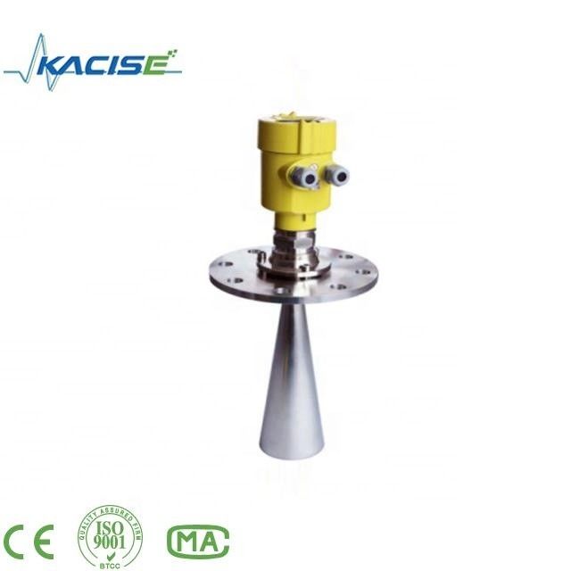 Korosi Proof 26GHz Radar Level Sensor dengan jangkauan pengukuran 10-80m untuk aplikasi cair dan padat