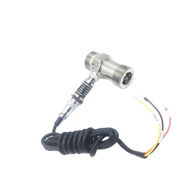 SS304/SS316 Turbin Flow Meter dengan Kecepatan Tinggi dengan Sambungan Flange/Thread/Sanitary untuk Jus dan Bir