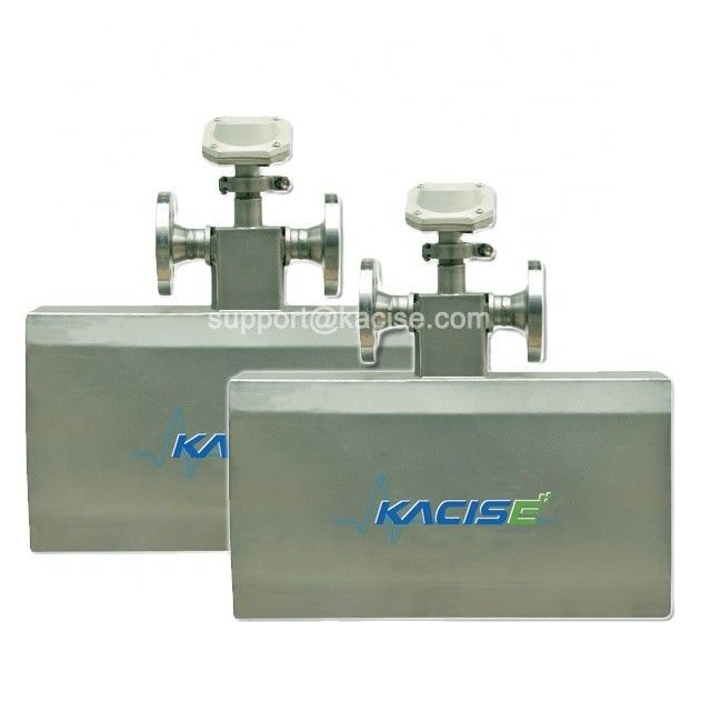 Pengukur Aliran Massa Coriolis Seri KMF dengan Tingkat Akurasi Massa 0,2, Tekanan Kerja 0~4,0MPa, dan Desain Box-in-Box