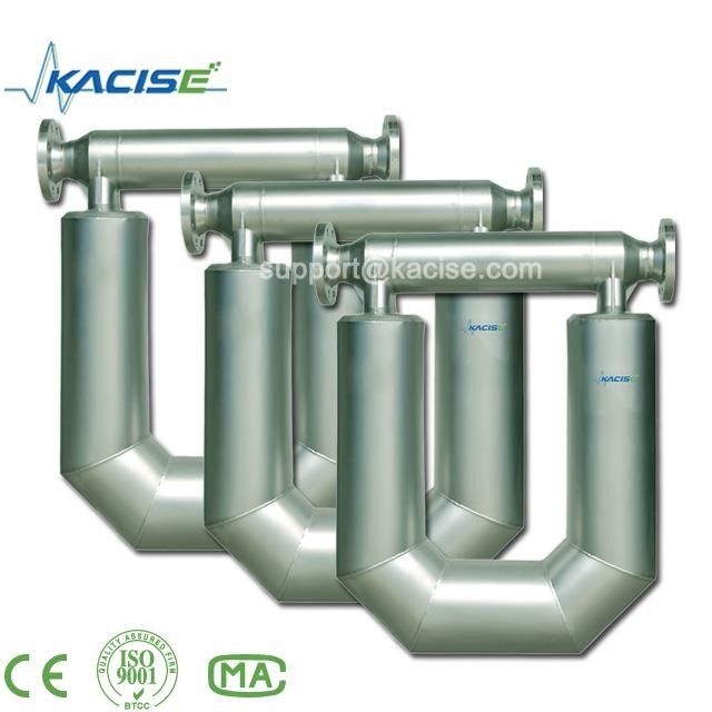Pengukur Aliran Massa Coriolis Seri KMF dengan Tingkat Akurasi Massa 0,2, Tekanan Kerja 0~4,0MPa, dan Desain Box-in-Box