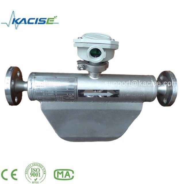 Pengukur Aliran Massa Coriolis Seri KMF dengan Tingkat Akurasi Massa 0,2, Tekanan Kerja 0~4,0MPa, dan Desain Box-in-Box