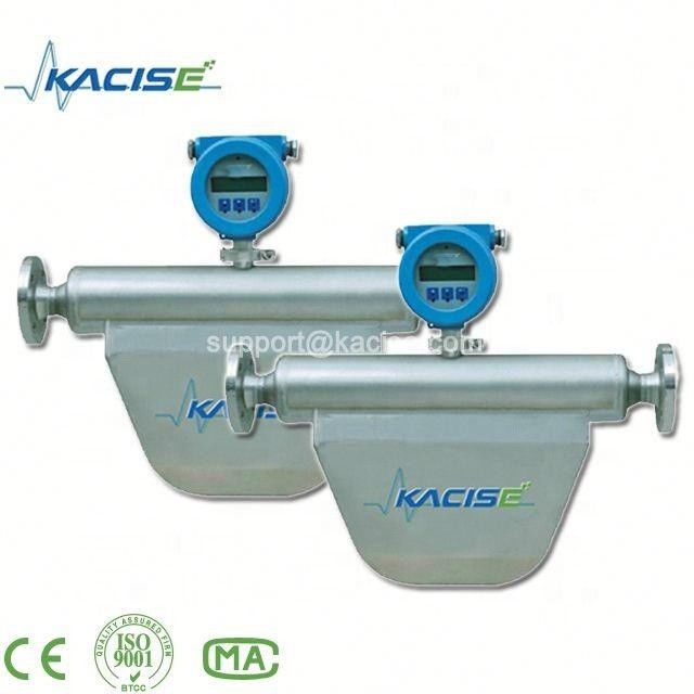 KMF-Series Coriolis Mass Flow Meter dengan Kelas Keakuratan Massa 0,2 dan Nominal Tekanan 4.0MPa untuk Hidrogen Peroksida