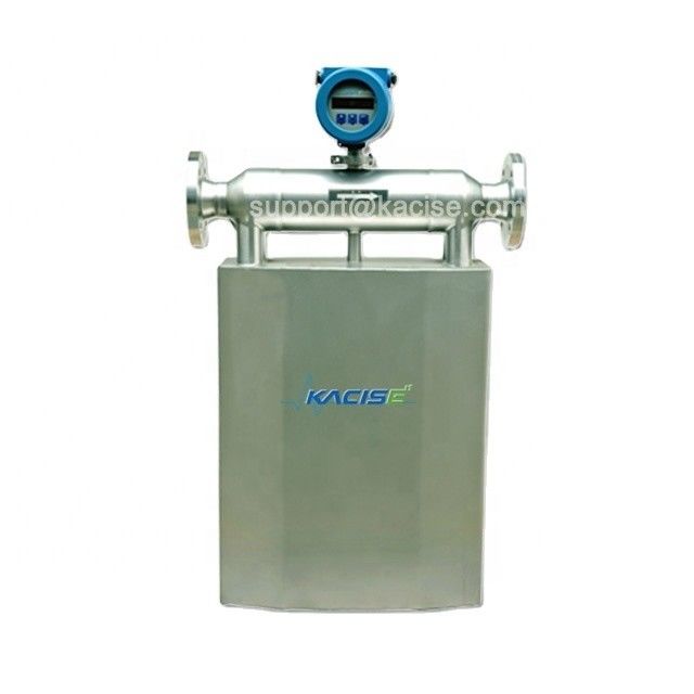 100% Bahan Sehat Coriolis Mass Flow Meter dengan Ketepatan Kelas 0.2 dan Kurang dan Mudah Dipertahankan untuk Pengukuran Aliran Susu
