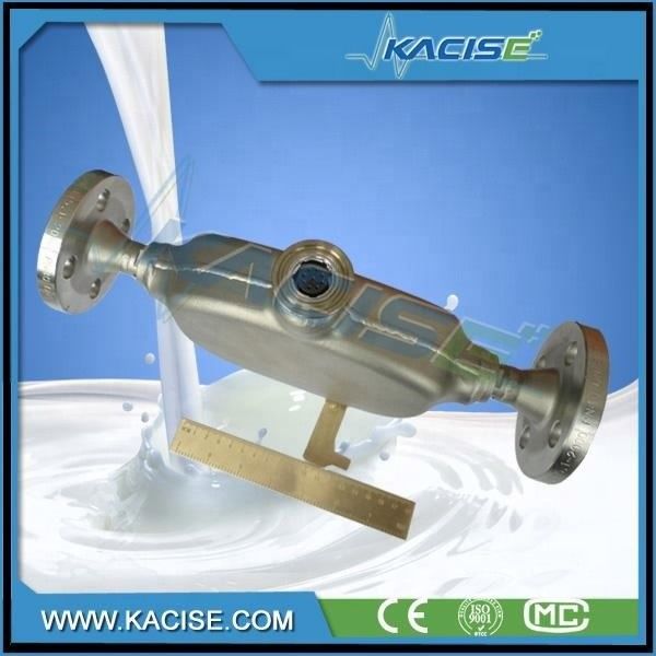 100% Bahan Sehat Coriolis Mass Flowmeter dengan Keakuratan Tinggi 0,1%-0,2% dan Kisaran Suhu Luas -50~350°C