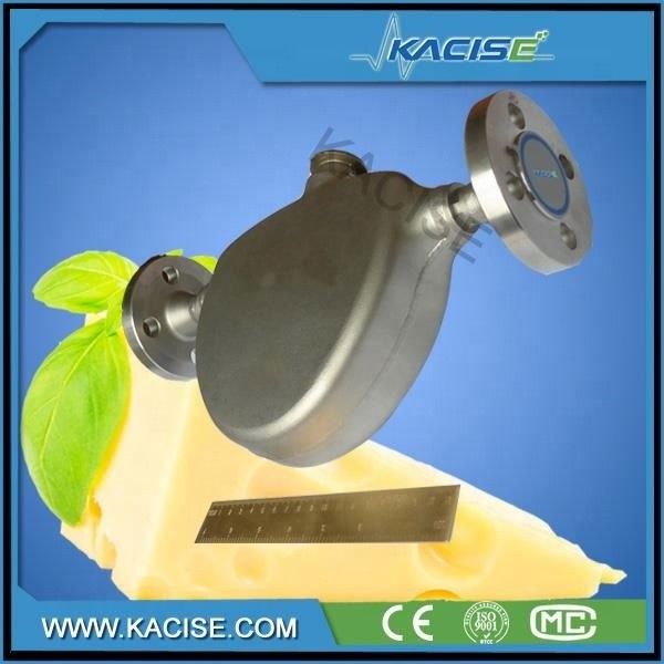 100% Bahan Sehat Coriolis Mass Flowmeter dengan Keakuratan Tinggi 0,1%-0,2% dan Kisaran Suhu Luas -50~350°C
